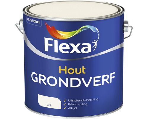 Fl Grondverf Wit 2,5l