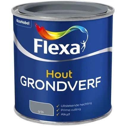 Fl Grondverf Grijs 250ml