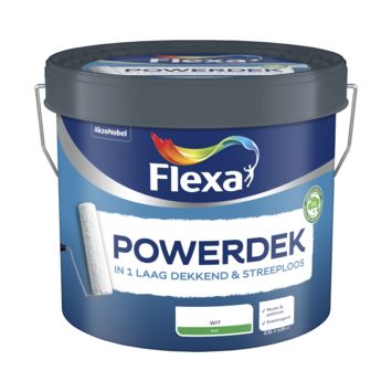 Fl Powerdek Muur&plaf Wit 2,5l
