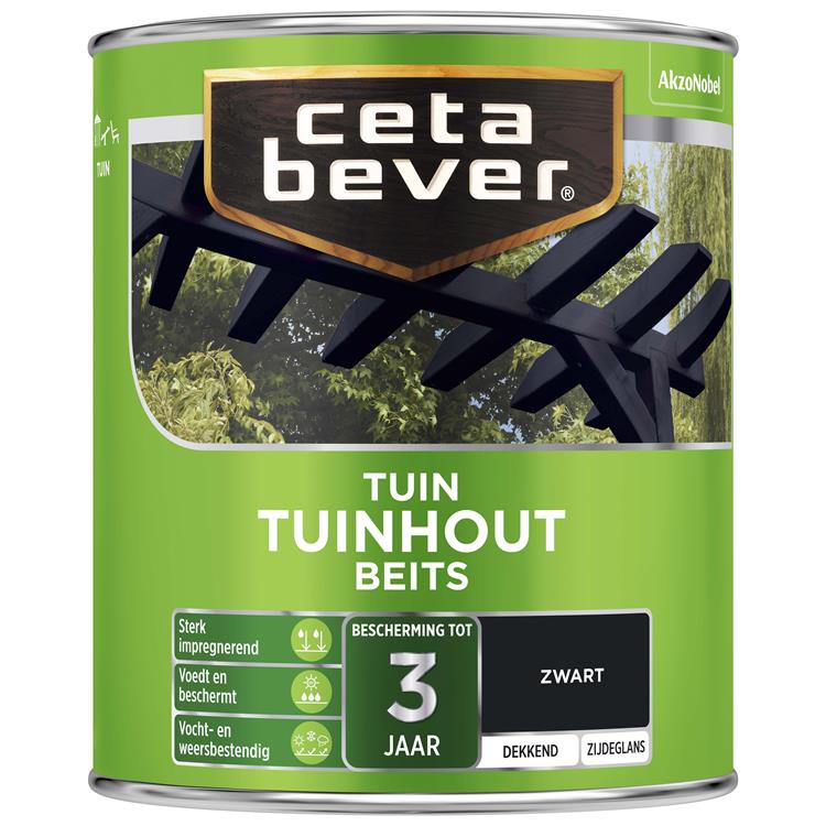 Cb Dk Th Beits 250 Zwart 750ml