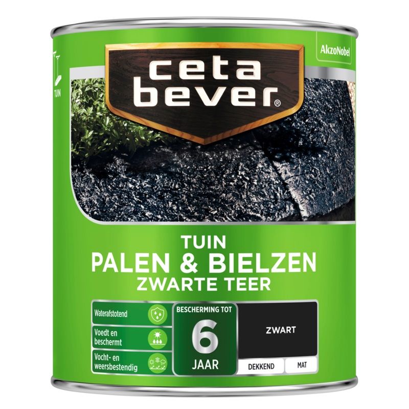 Cb Palen & Bielzen Zw Teer 750ml