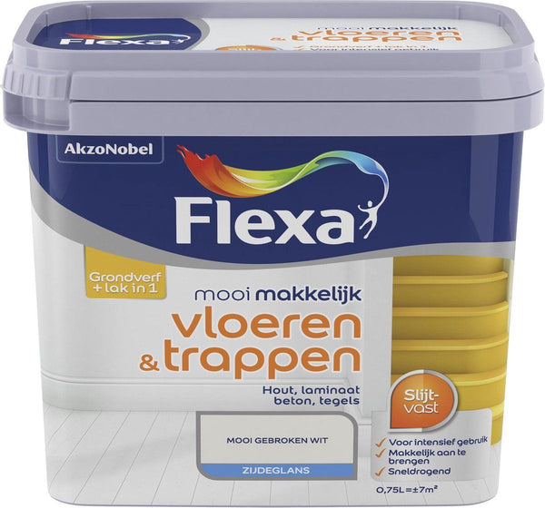 Fl Mm Vloer&trap M Gebr Wit 750ml
