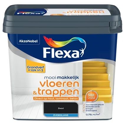 Fl Mm Vloer&trap M Zwart 750ml