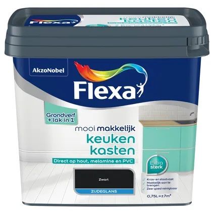 Fl Mm Keukenkasten M Zwart 750ml