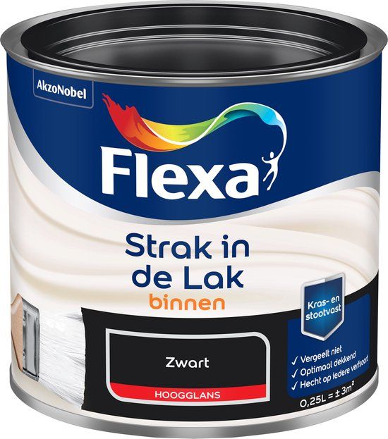 Fl Sl Wg Hg Zwart 0,25l