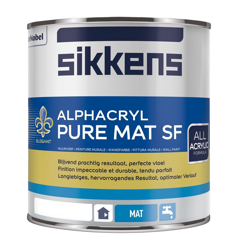 Si Alphacryl Pure Mat Sf W05 1l
