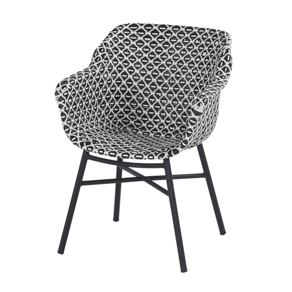 Delphine Dining Chair nouveaux rotin