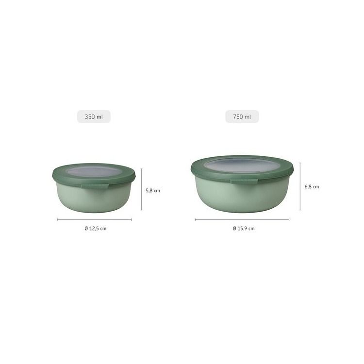 multikom cirqula rond 750 ml - nordic sage