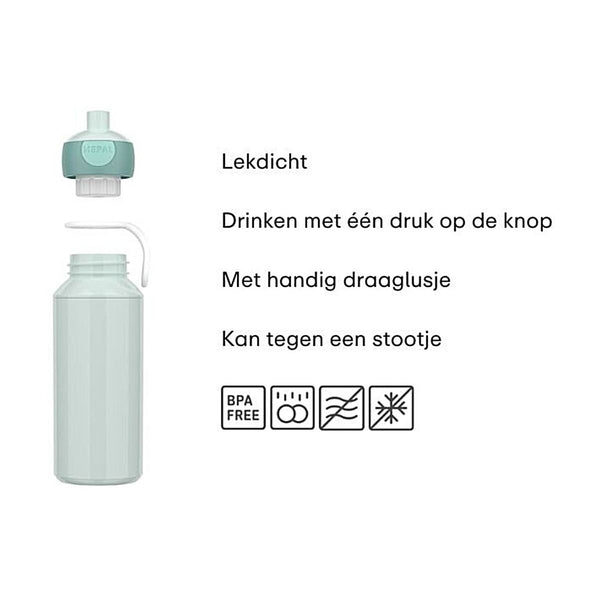 Drinkfles Pop-up Campus 400 Ml - Frozen 2