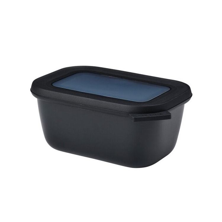 multikom cirqula rechthoekig 750 ml - nordic black