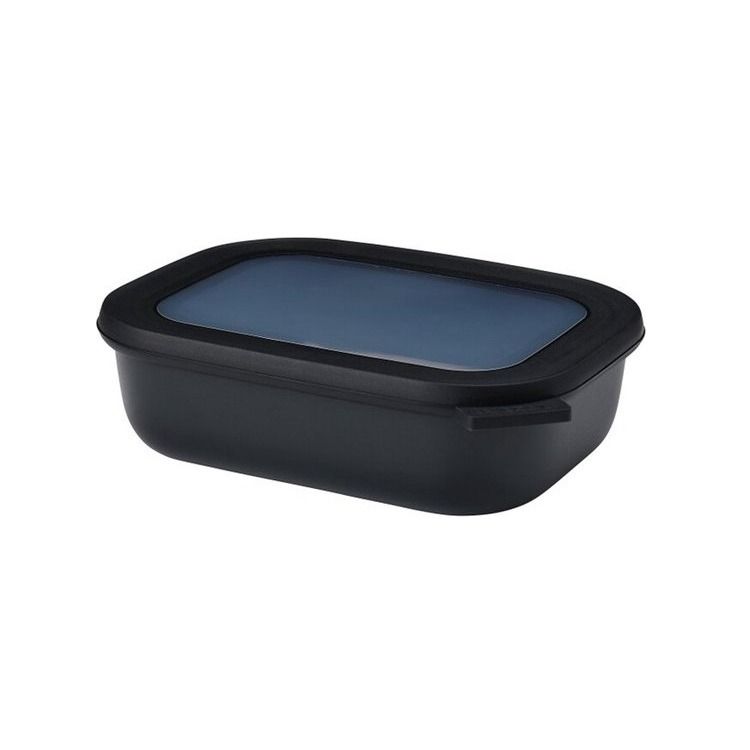 multikom cirqula rechthoekig 1000 ml - nordic black