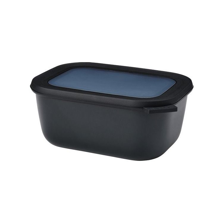 multikom cirqula rechthoekig 1500 ml - nordic black