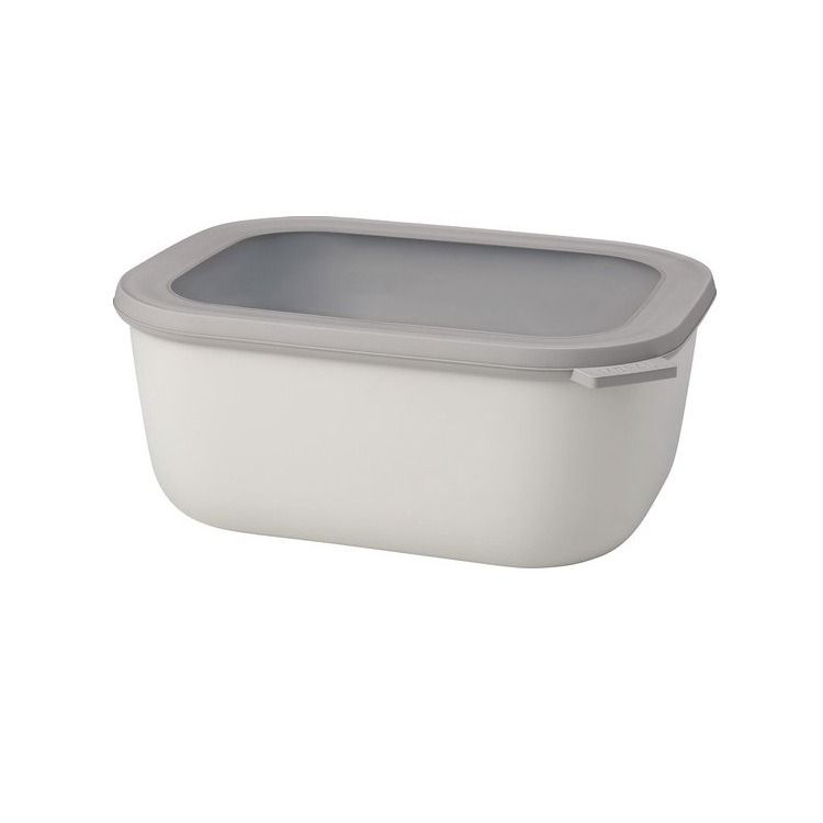 multikom cirqula rechthoekig 3000 ml - nordic white