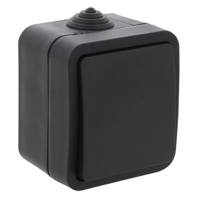 Ql swd opb schakelaar wissel ip54 zwart