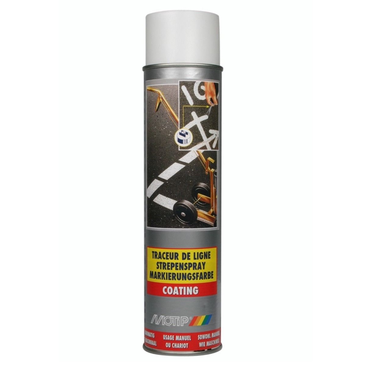 Mt Strepenspray 600ml Wit 000222