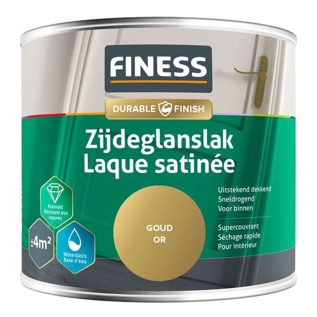 Finess Zijdeglanslak Waterbasis