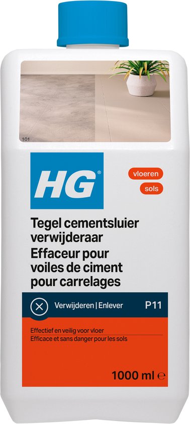 Tegel cementsluierverwijderaar