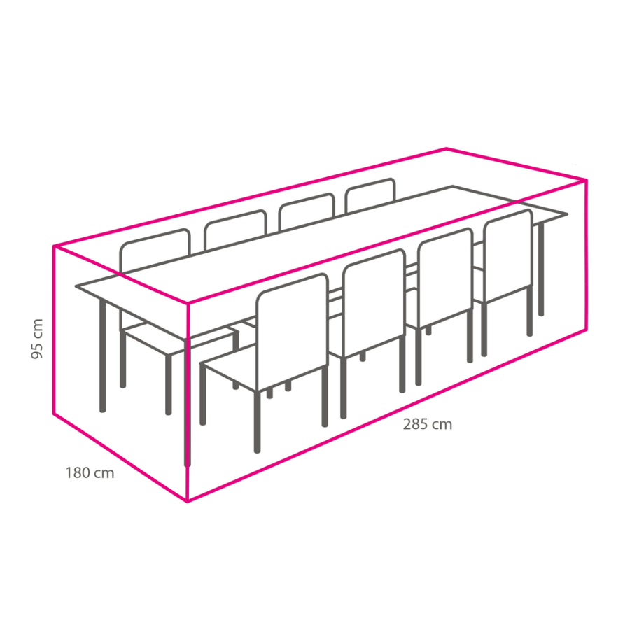 Premium beschermhoes tuinset XL