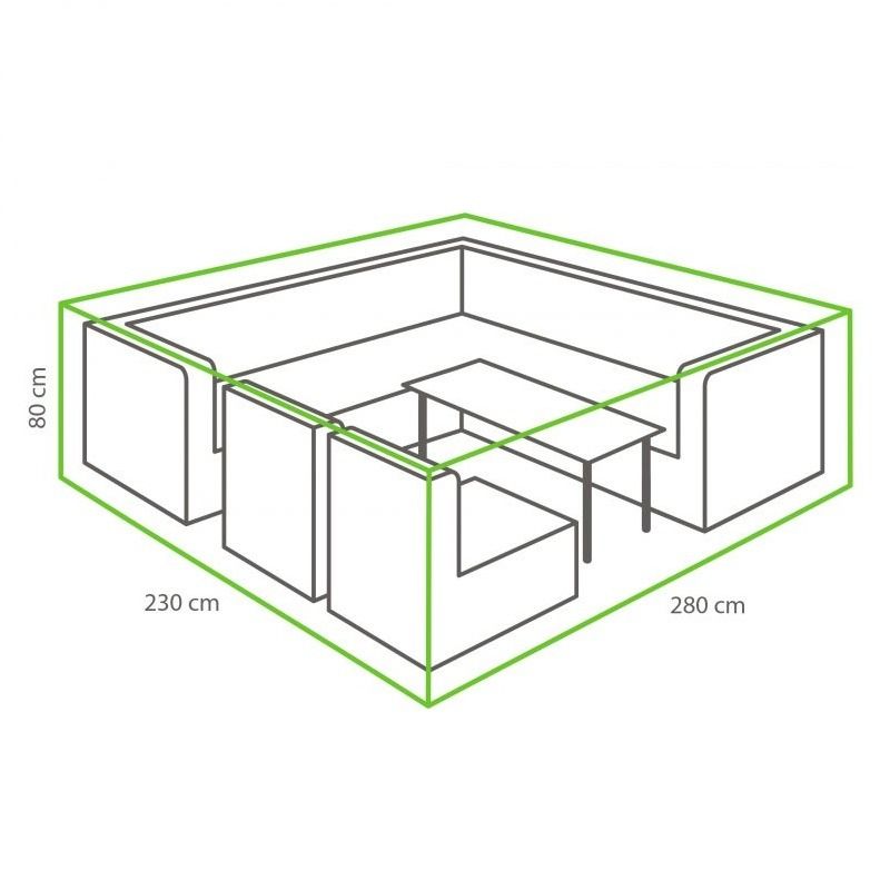 Premium beschermhoes loungeset XL