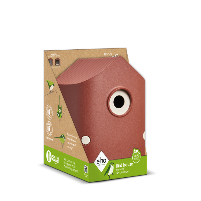 cosy bird house 18cm