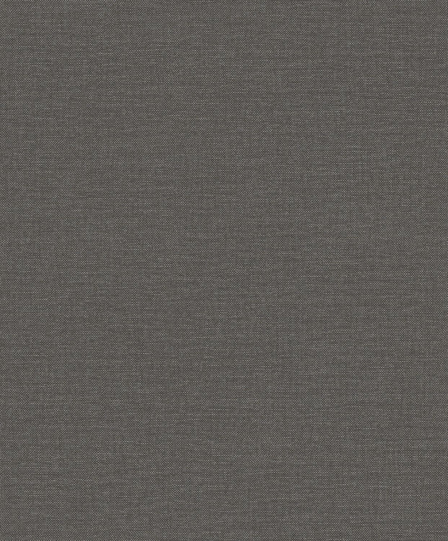 Vliesbehang Linnen Touch plain brown