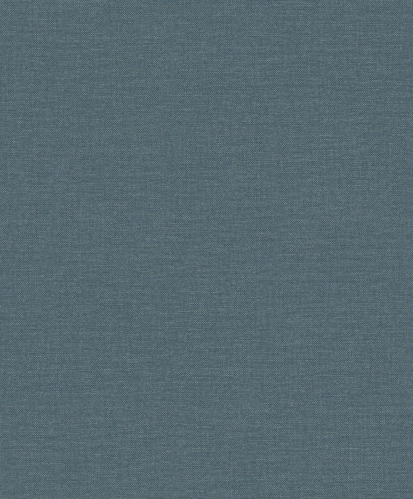 Vliesbehang Linnen Touch plain blue