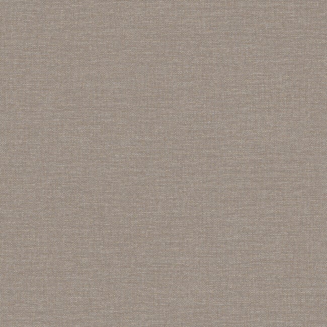Vliesbehang Linen & Textures effen linnenstructuur - Bruin