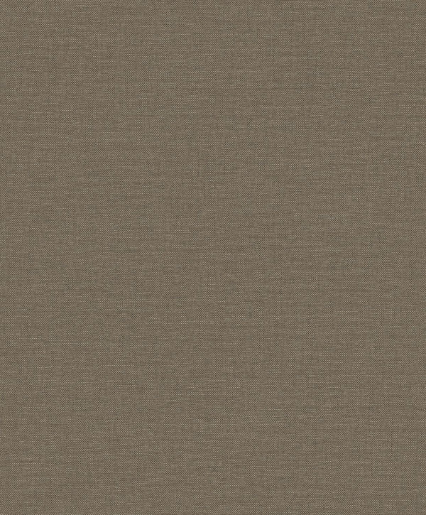 Vliesbehang Linnen Touch plain brown/gold