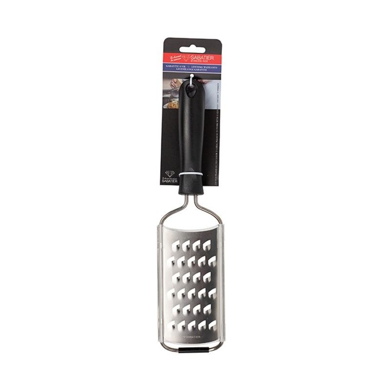 Rasp, Diamant Sabatier, rvs/zwart PP, grof, kaart