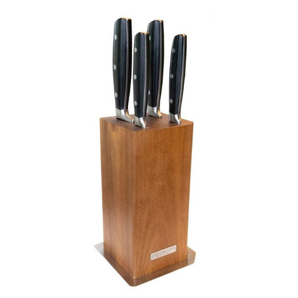 Messenblok, Diamant Sabatier, Alsace, 4-delig, Acacia, doos