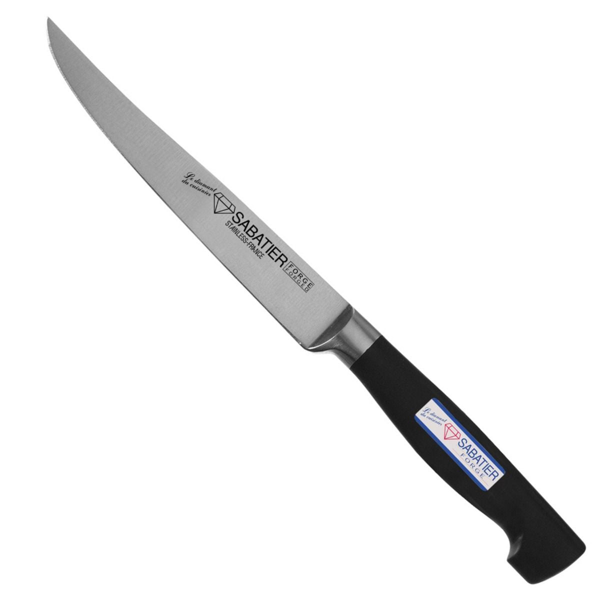 Steakmes, Sabatier, Forge, gesmeed rvs/POM, glad
