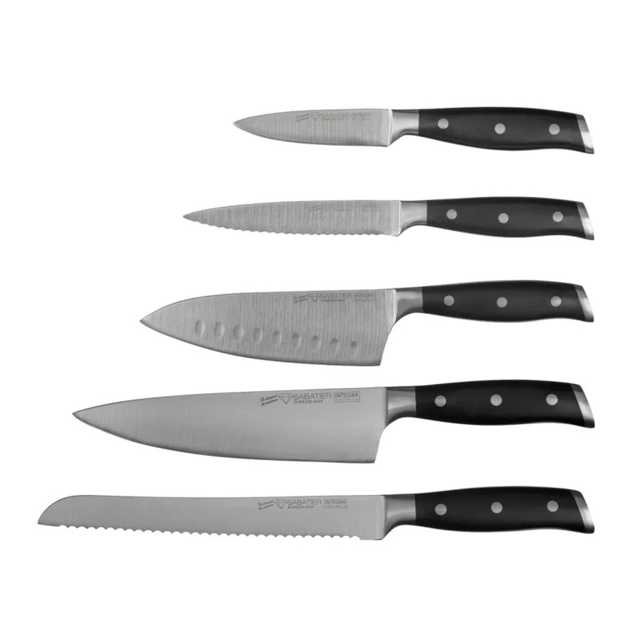 Messenblok, DiamantSabatier, Integra, 5-dlg, eiken nat, doos
