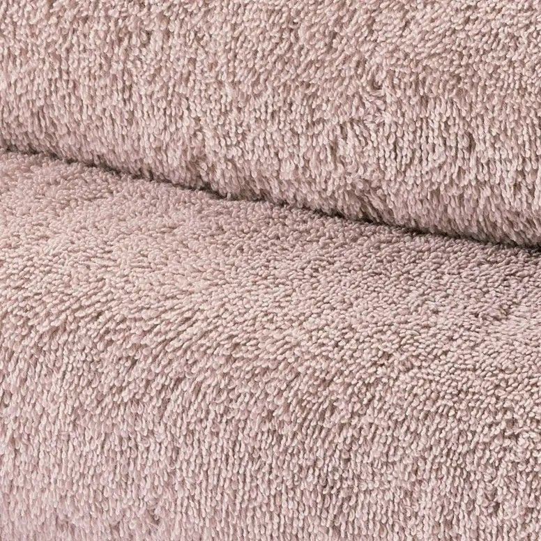 London - Handdoek - 55x100 cm - Dusty pink