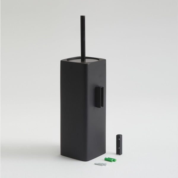 Khana - Toiletborstelhouder wand - Black
