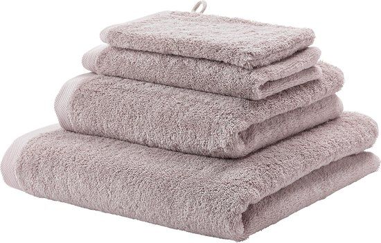 London - Handdoek - 55x100 cm - Nude