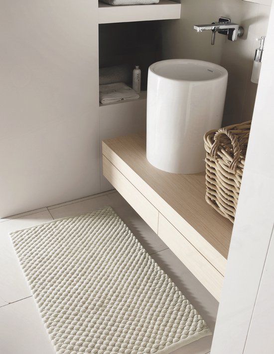 Maks - Badmat - 60x100 cm - Ivory