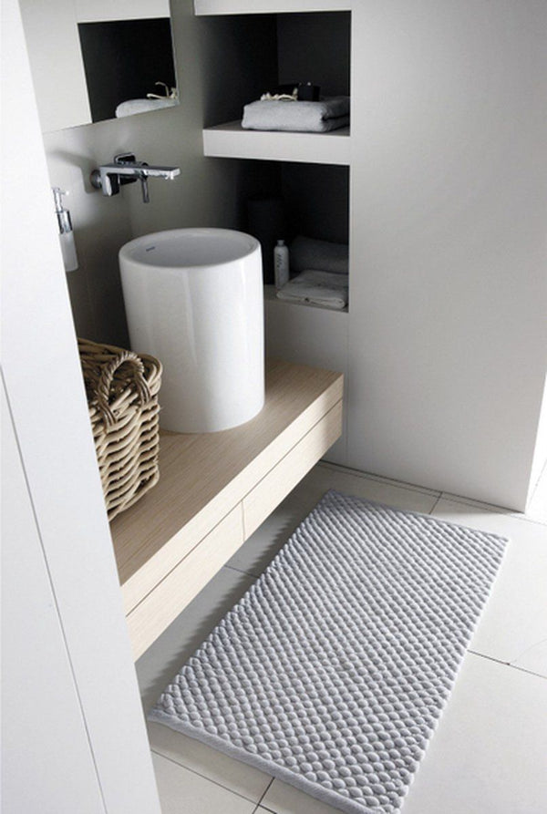 Maks - Badmat - 60x100 cm - Silver grey