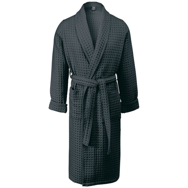 Viggo - Badjas - GOTS KATOEN - S - Dark grey