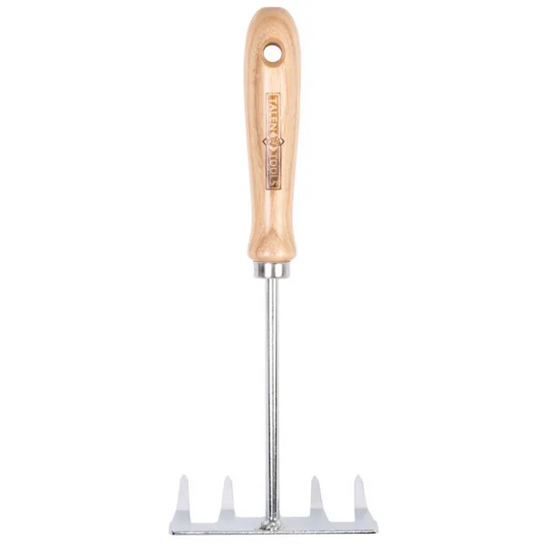 Handharkje 5 tands met houten handvat