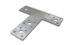 Verbindingshoek T-model GV 98x45x2,5mm