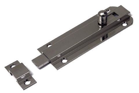 Profielschuif vlak 35x80mm nikkel
