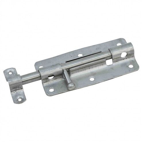 Plaatgrendel n.m. 100mm RVS