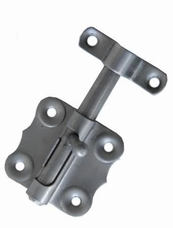 Grendel vierkant 40x40mm schoot 8mm RVS