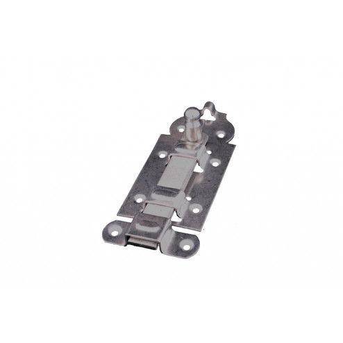 Rolschuif vlak 120mm RVS-304