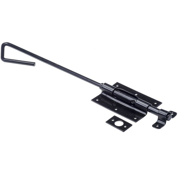 Staartgrendel 250mm zwart