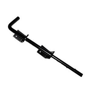 Grondgrendel 400 mm zwart