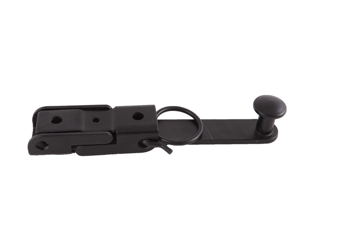 Luikoverslag 130x60mm zwart