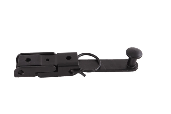 Luikoverslag 130x60mm zwart