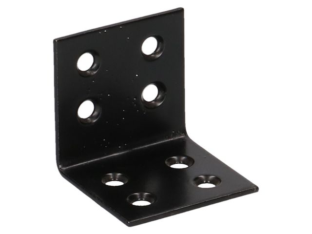 Versterkingshoek 60x60mm zwart