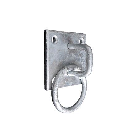 Aanlegring zwaar model 100x100x8mm FV